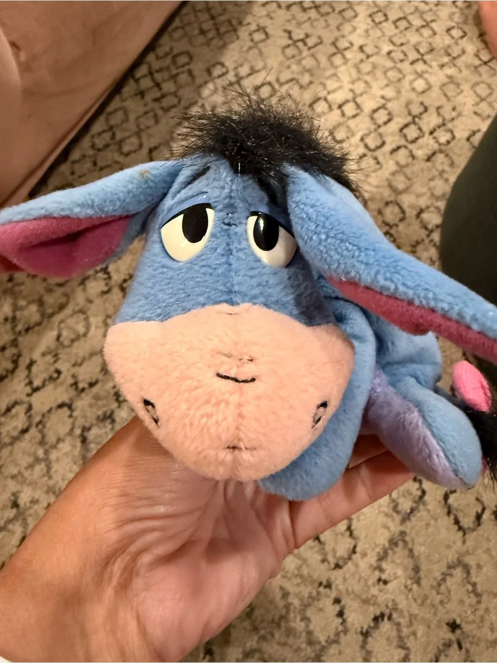 Winnie the Pooh & Eeyore Plush Pair - Yellow and Blue